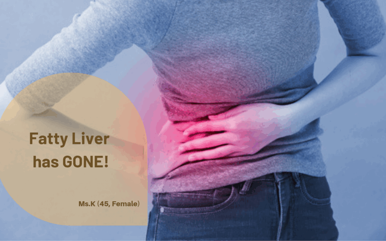 Testimonial: Fatty liver has gone!