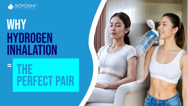 Why Hydrogen Inhalation + Hydrogen Water = The Perfect Pair